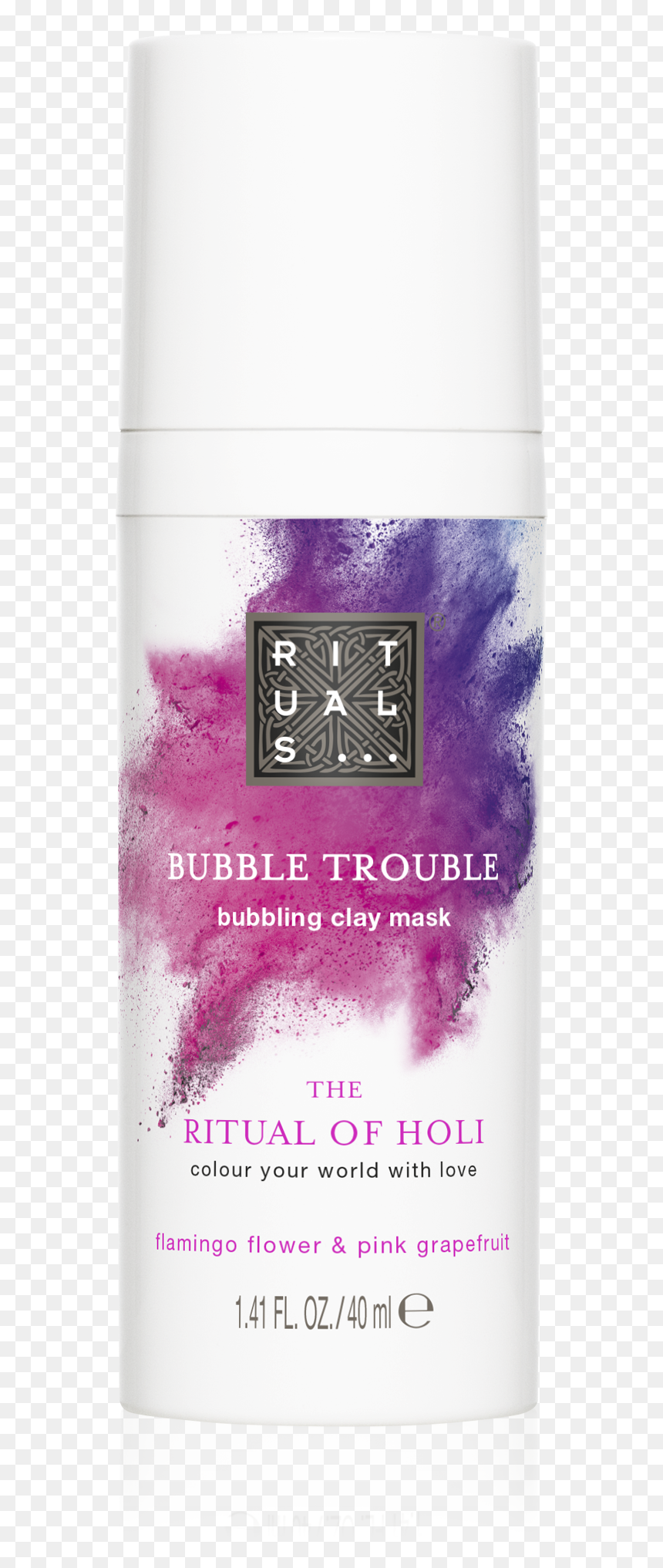 The Ritual Of Holi Bubble Mask"
title="the Ritual Of - Rituals Of Holi, HD Png Download - pink bubble png