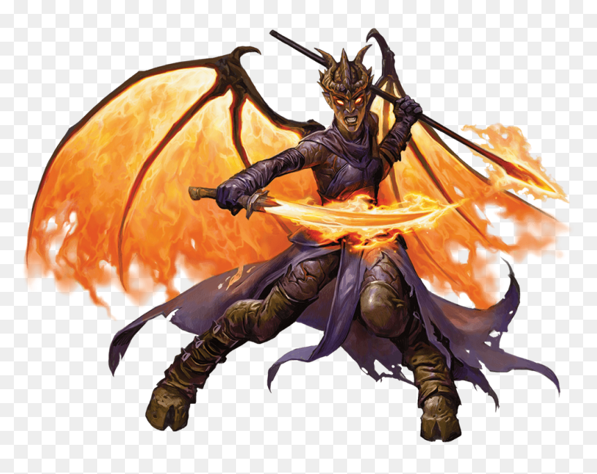 Transparent Tiefling Png - Mordenkainen's Tome Of Foes Zariel, Png Download - tiefling png