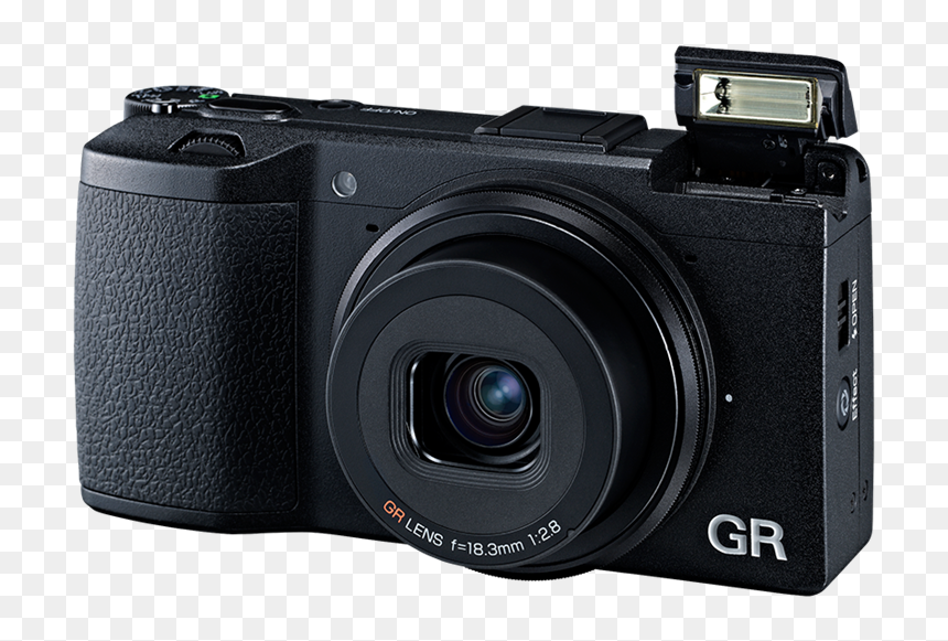 Ricoh Gr Ii Adds Wi-fi And Not Much Else To Gr Feature - Ricoh Gr Ii Usata, HD Png Download - camera eye png