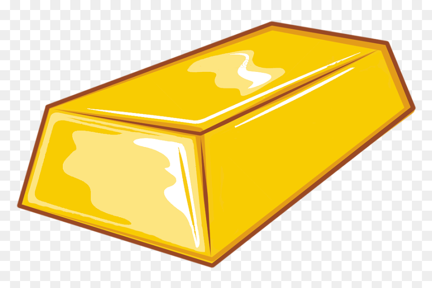Gold Brick, HD Png Download - gold brick png