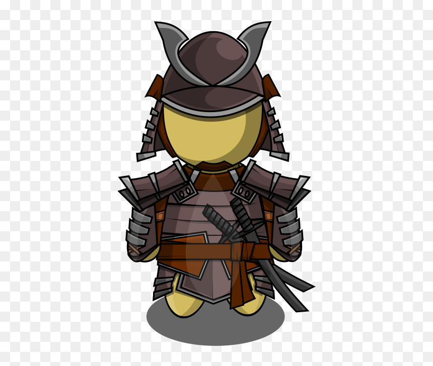 Samurai Clip Art - Samurai Clipart, HD Png Download - samurai mask png