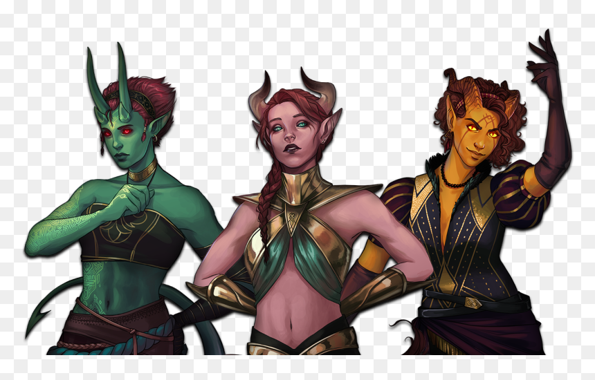 Demon, HD Png Download - tiefling png