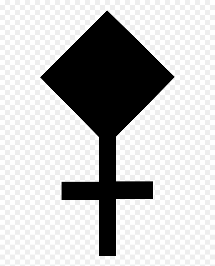 Transparent Crystal Clipart Black And White - Cross, HD Png Download - black moon png