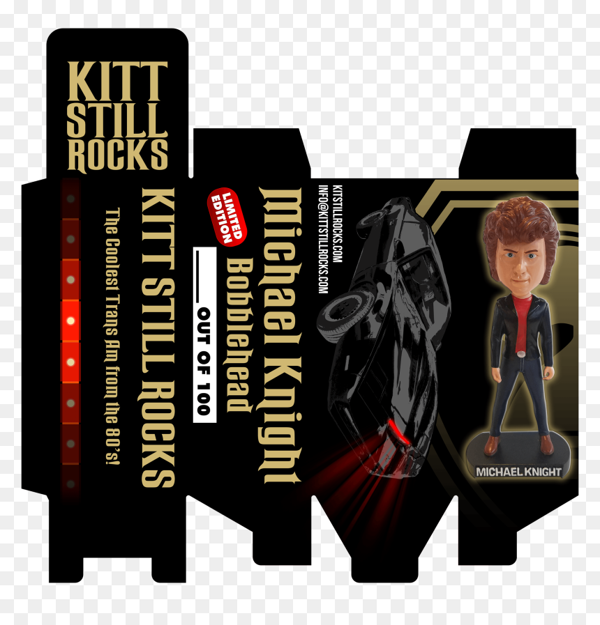 Michael Knight Bobble Head - Michael Knight Bobble, HD Png Download - david hasselhoff png