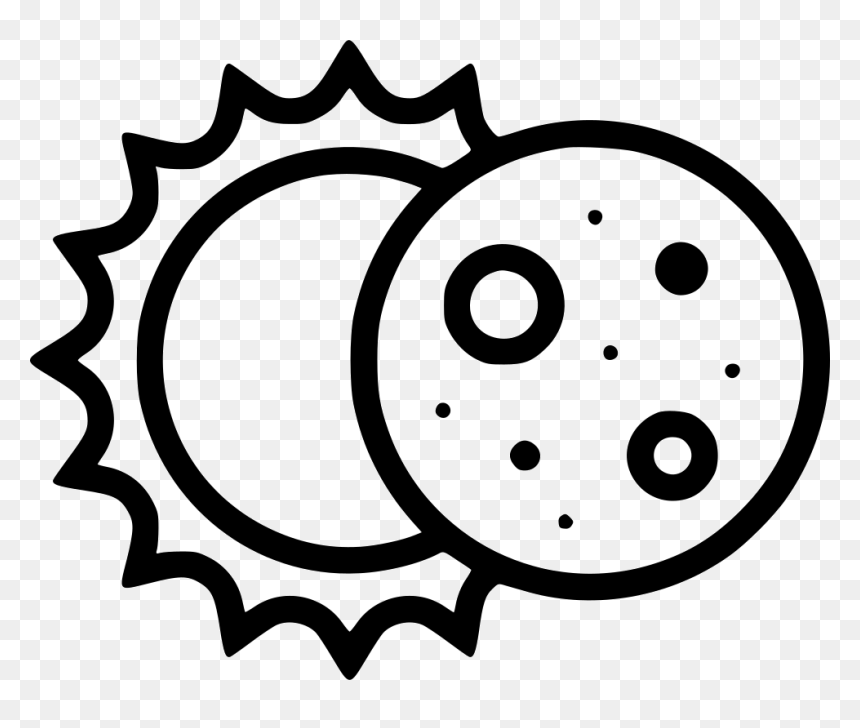Sun Moon Eclipse - Top Rank Icon Png, Transparent Png - black moon png