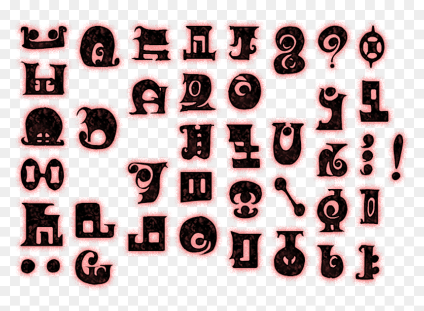 Puella Magi Madoka Magica Rune Font Generator - Puella Magi Madoka Magica Runas, HD Png Download - sayaka miki png