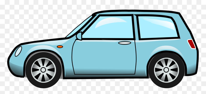 Family Car Minivan Clip Art - Red Car Clip Art, HD Png Download - mini van png
