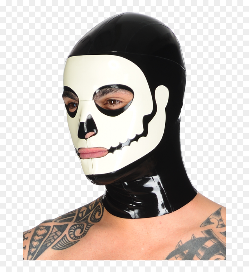 Bone Daddy Hood - Rubber Corset Blindfold, HD Png Download - scream mask png
