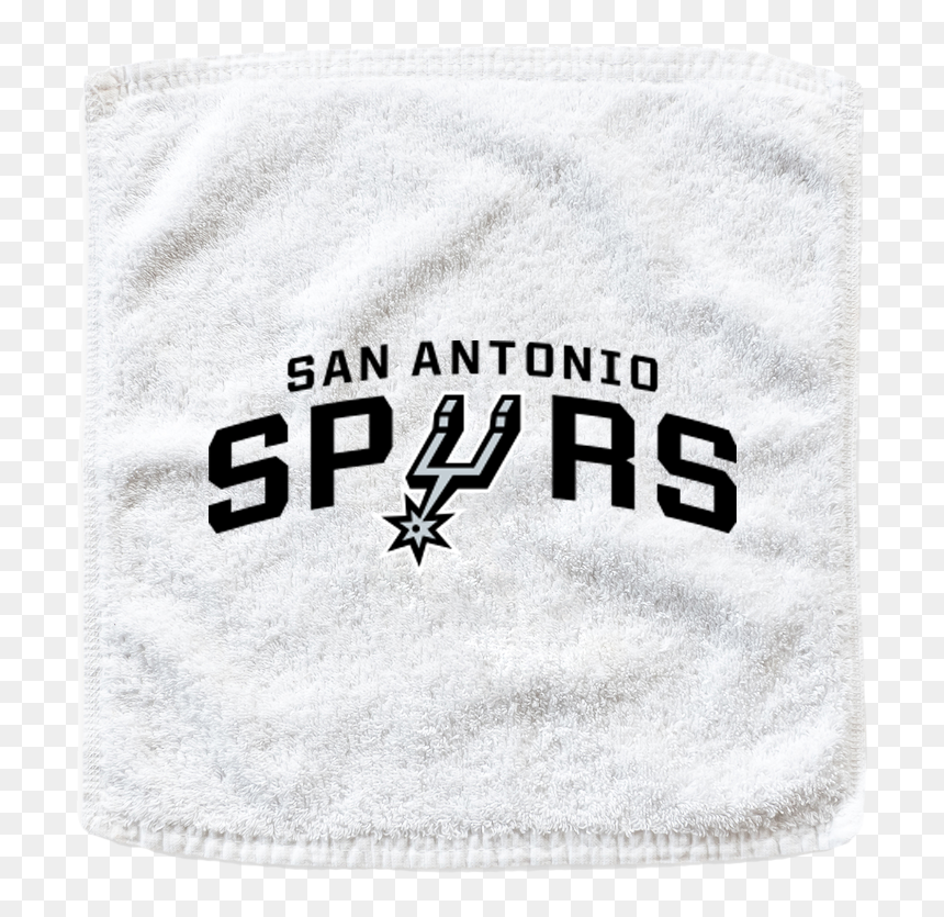 White San Antonio Spurs Nba Basketball Rally Towels - San Antonio Spurs, HD Png Download - san antonio spurs png