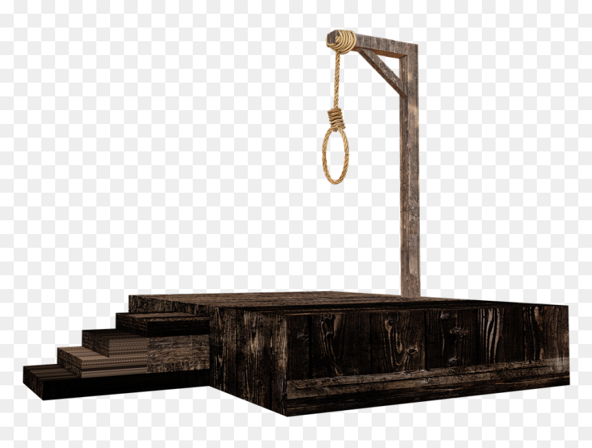 Gallows Hang Penalty Capital Punishment Judgment - Gallows Png, Transparent Png - peine png