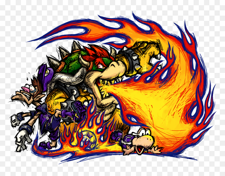 Mario Strikers Charged Art, HD Png Download - weegee luigi png