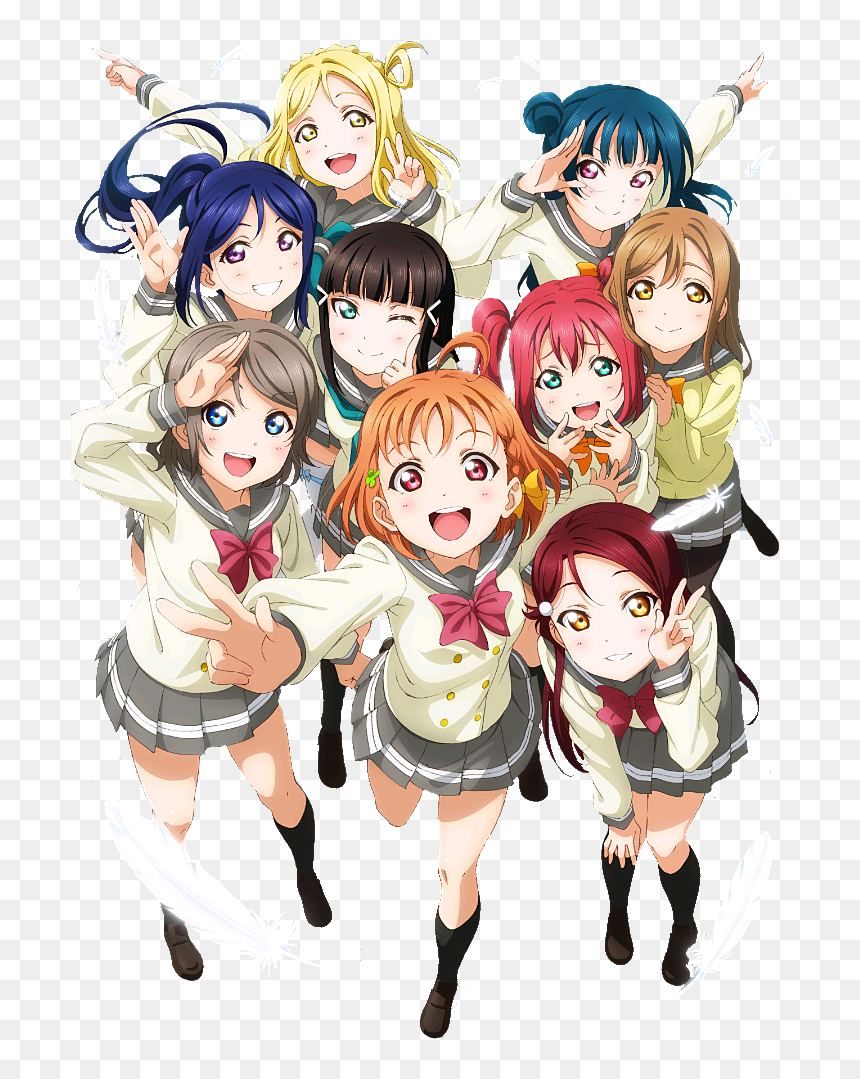 💖 - Love Live Images Sunshine, HD Png Download - love live sunshine png