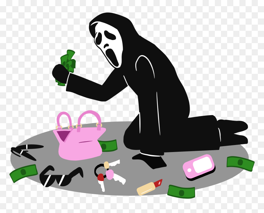 Anna Boyle/art Editor - Illustration, HD Png Download - scream mask png