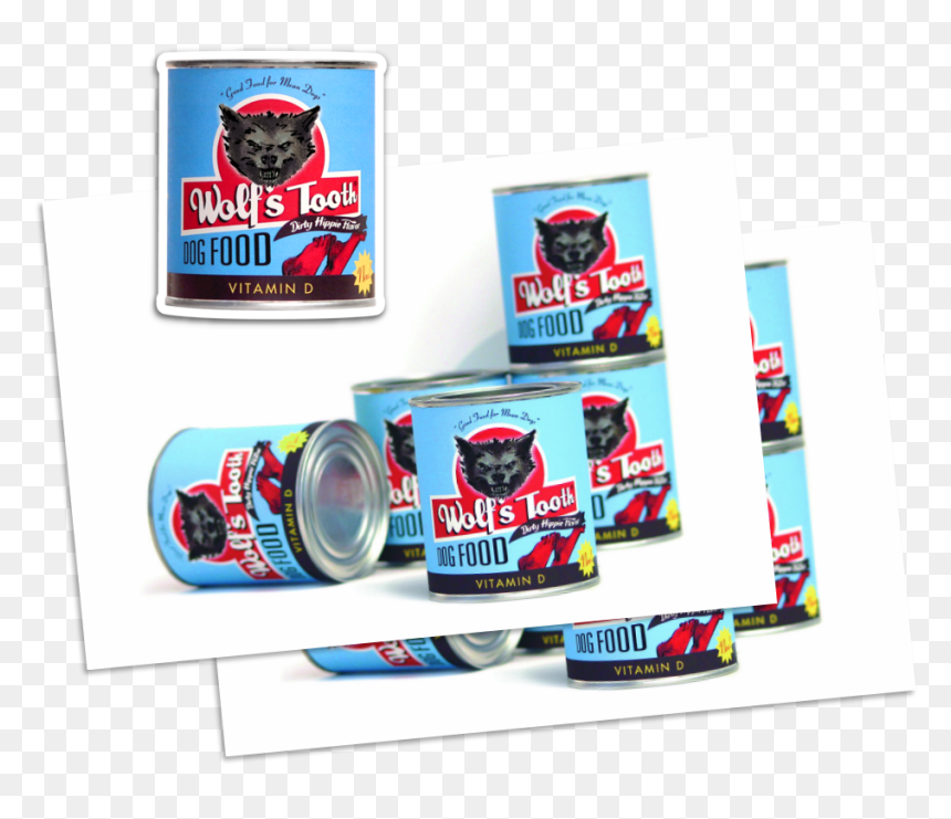 Wolf Tooth Postcard Sticket Set Update - Car, HD Png Download - dog teeth png