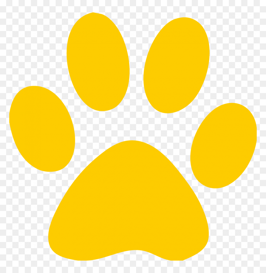 Transparent Bobcat Png - Puppy Paw Print Png, Png Download - wildcat paw png