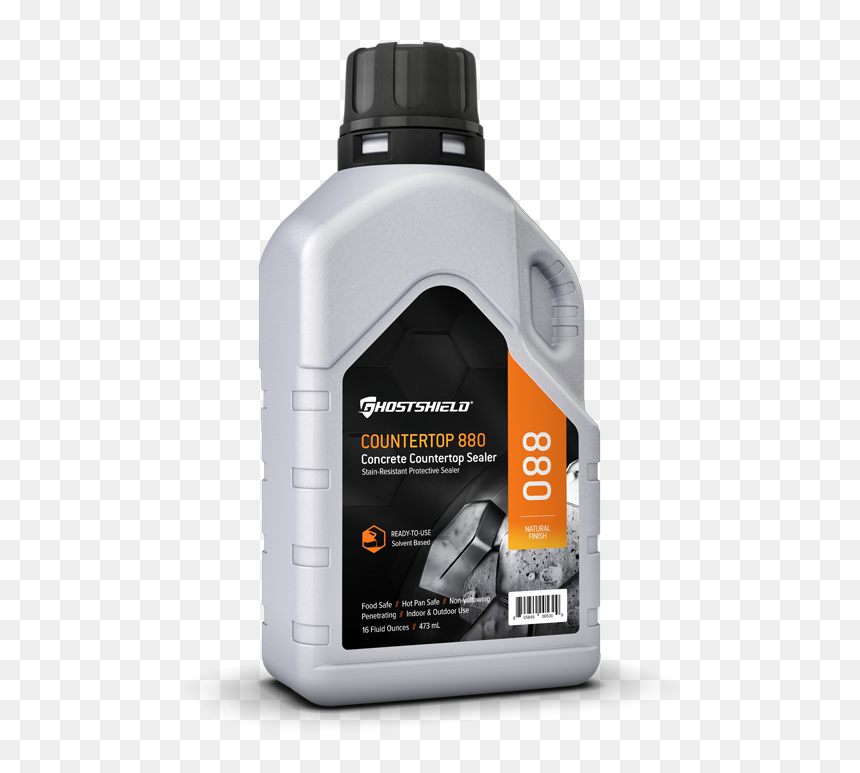 880 Concrete Sealer Bottle Image - Ghostshield, HD Png Download - water stain png
