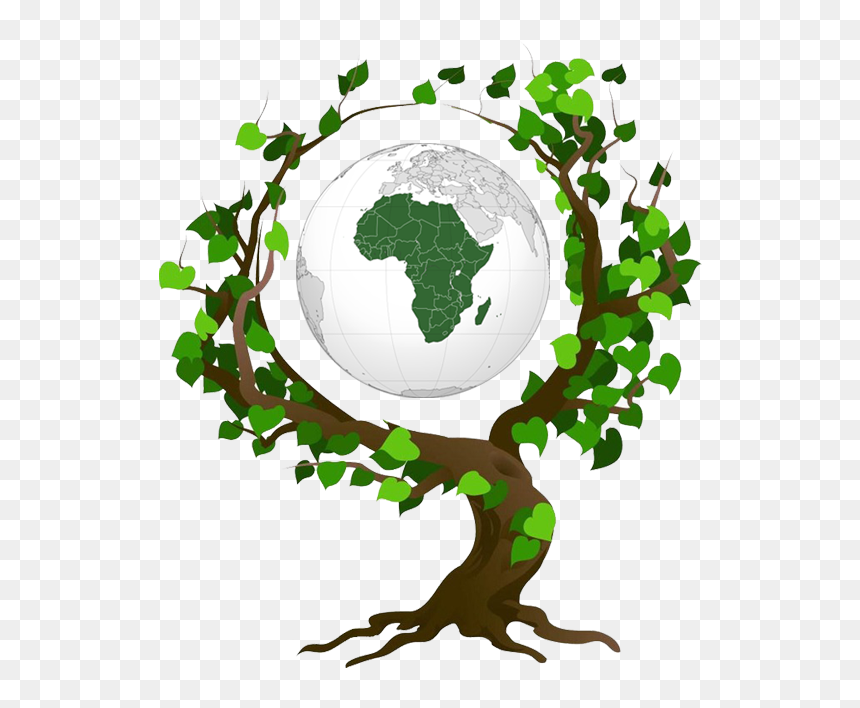 World Map, HD Png Download - african tree png