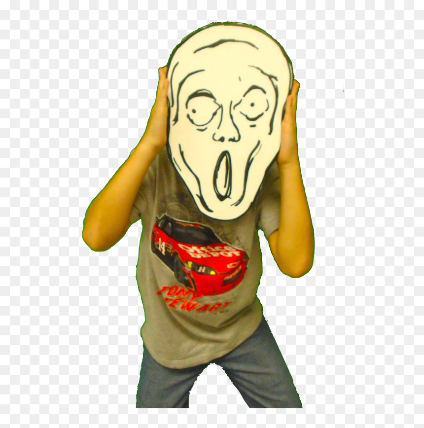 Picture - Edvard Munch Png, Transparent Png - scream mask png