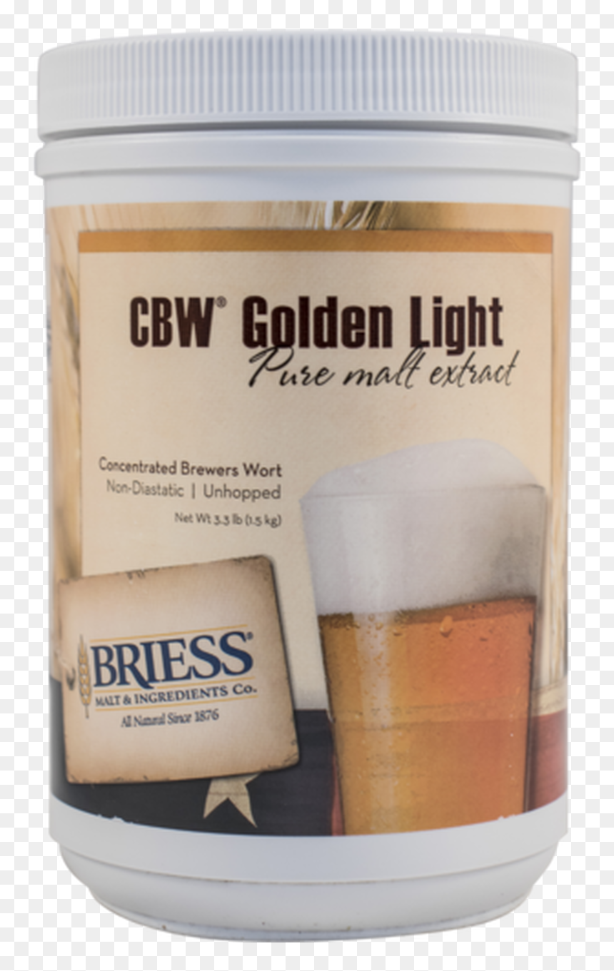 Briess Golden Light Extract - Malt, HD Png Download - beer foam png