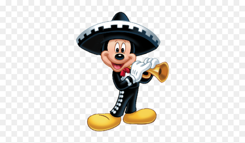 Mickey Mouse Mariachi Png, Transparent Png - steamboat willie png