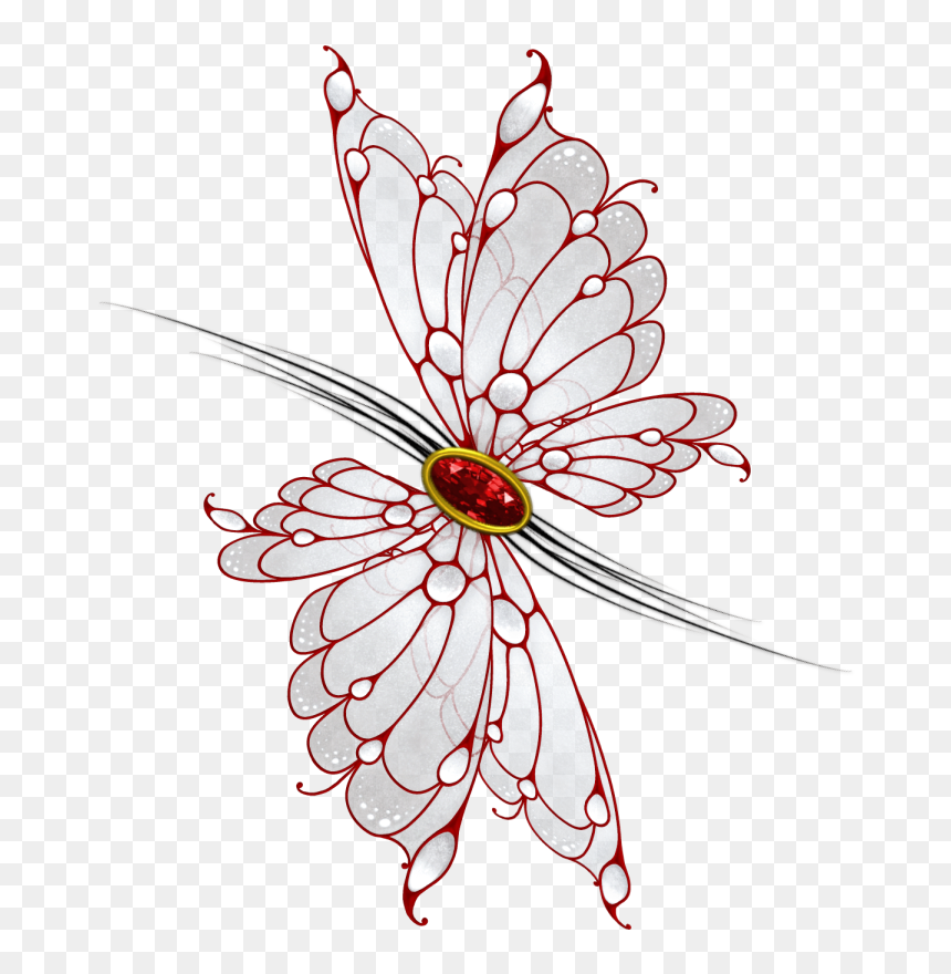 Illustration, HD Png Download - steampunk butterfly png