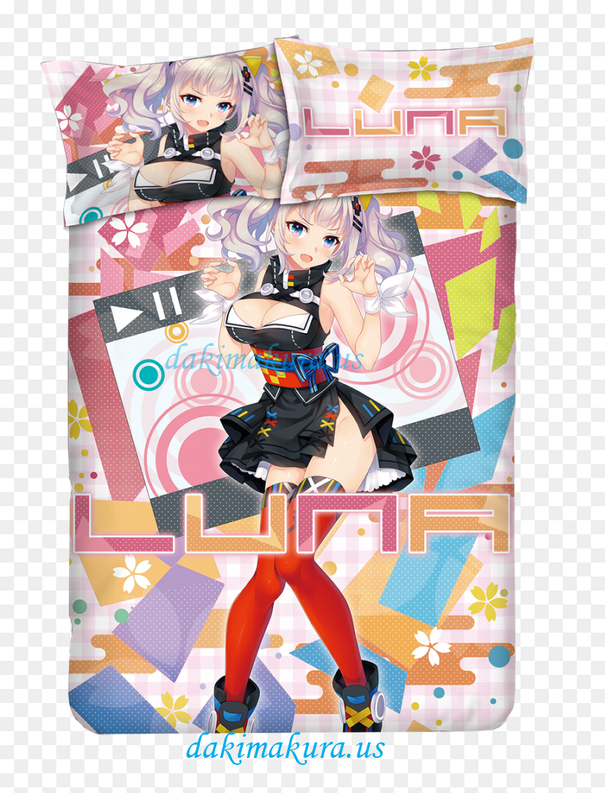 バーチャル ユーチュー バー 抱き 枕, HD Png Download - waifu pillow png