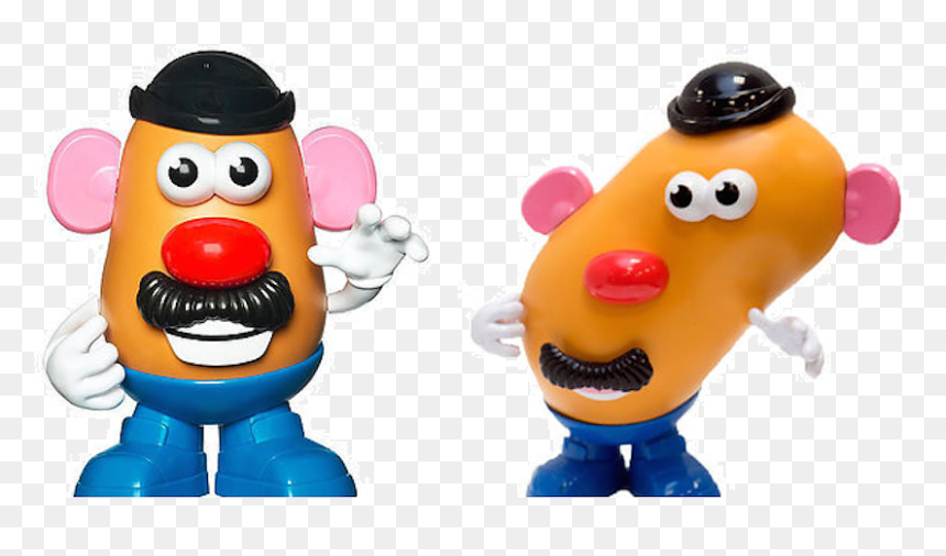 Mr Potato Head White, HD Png Download - cartoon potato png