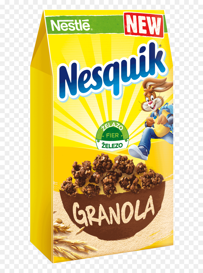 Nesquik New, HD Png Download - granola png