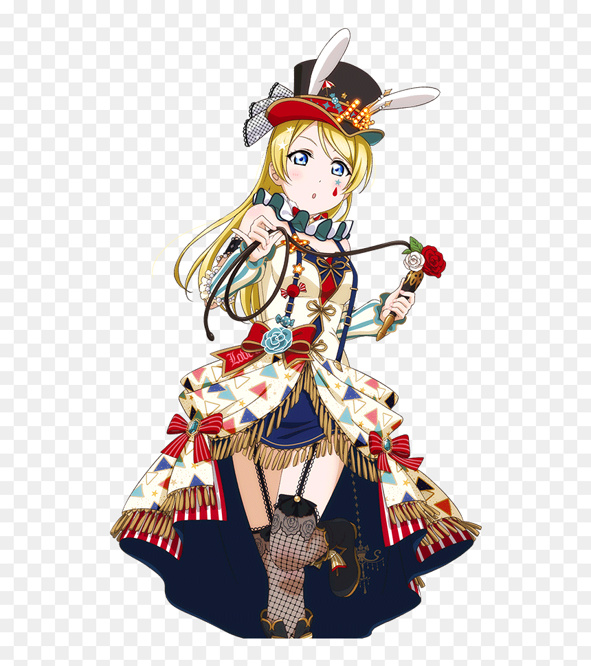 Love Live Eli Circus, HD Png Download - eli ayase png
