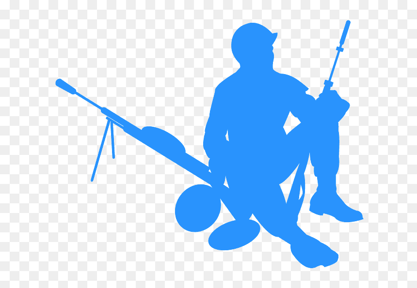 Us Soldier Silhouette, HD Png Download - us soldier png