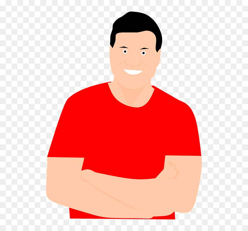Avatar, People, Cartoon, Tshirt, Casual, Man, Character, HD Png Download - cartoon joint png