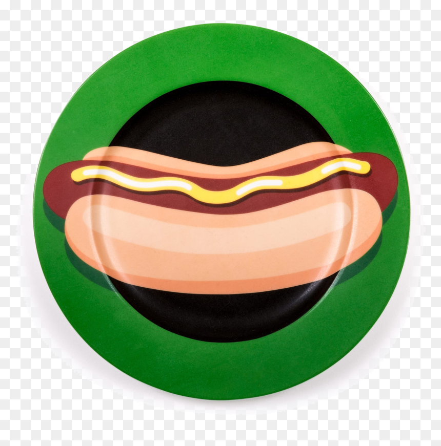 Blow By Studio Job For Seletti, Hot Dog Porcelain Plate-0 - Seletti Porcelain Plates, HD Png Download - blow pop png
