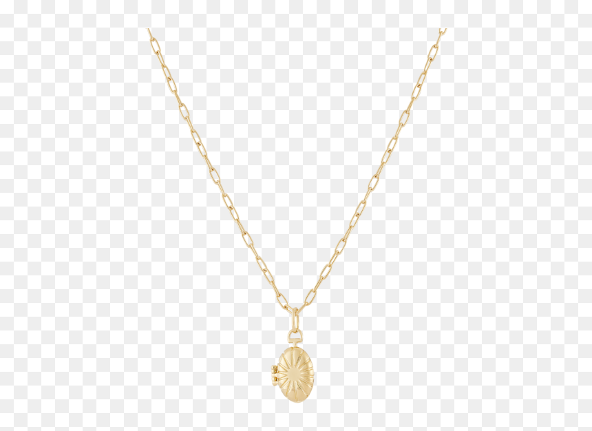 Necklace, HD Png Download - gold rope chain png