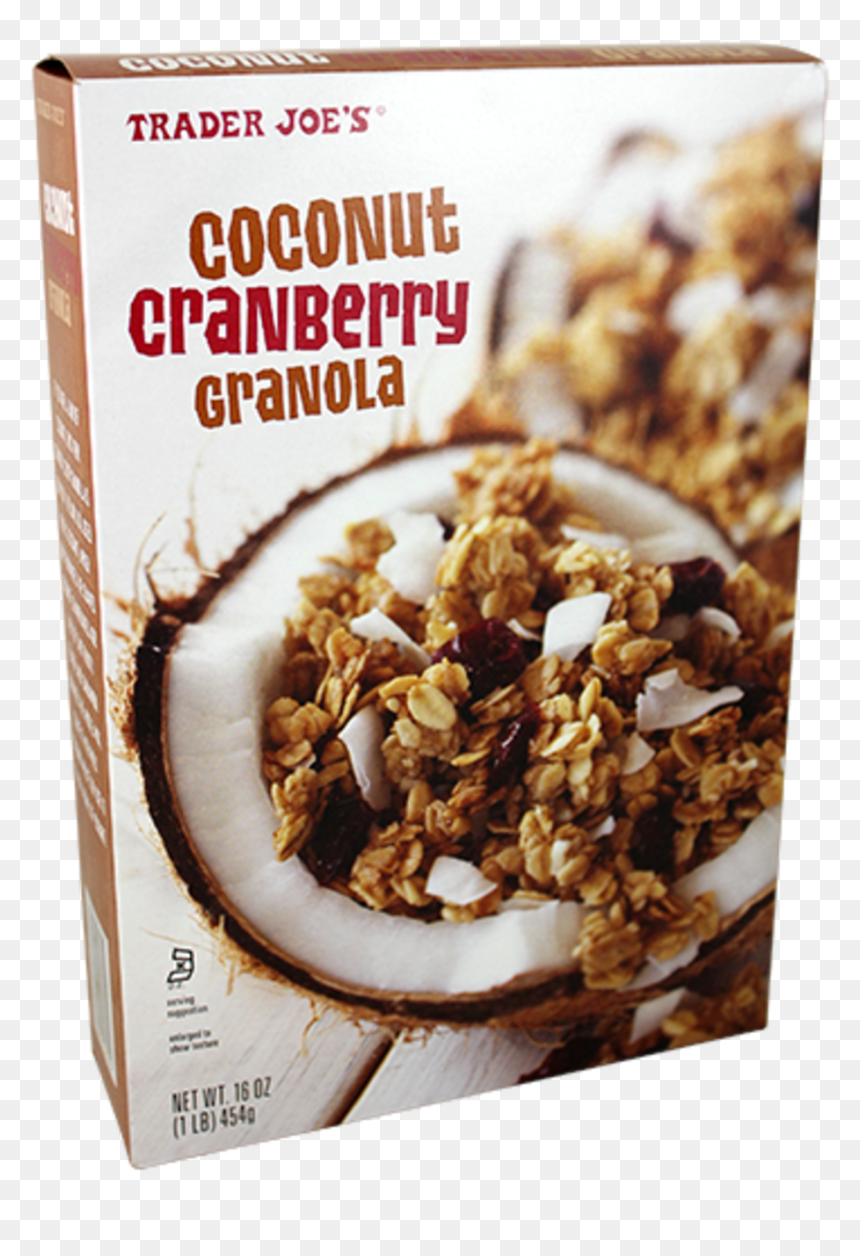 Transparent Trader Joes Png - Coconut Cranberry Granola Trader Joe's, Png Download - granola png