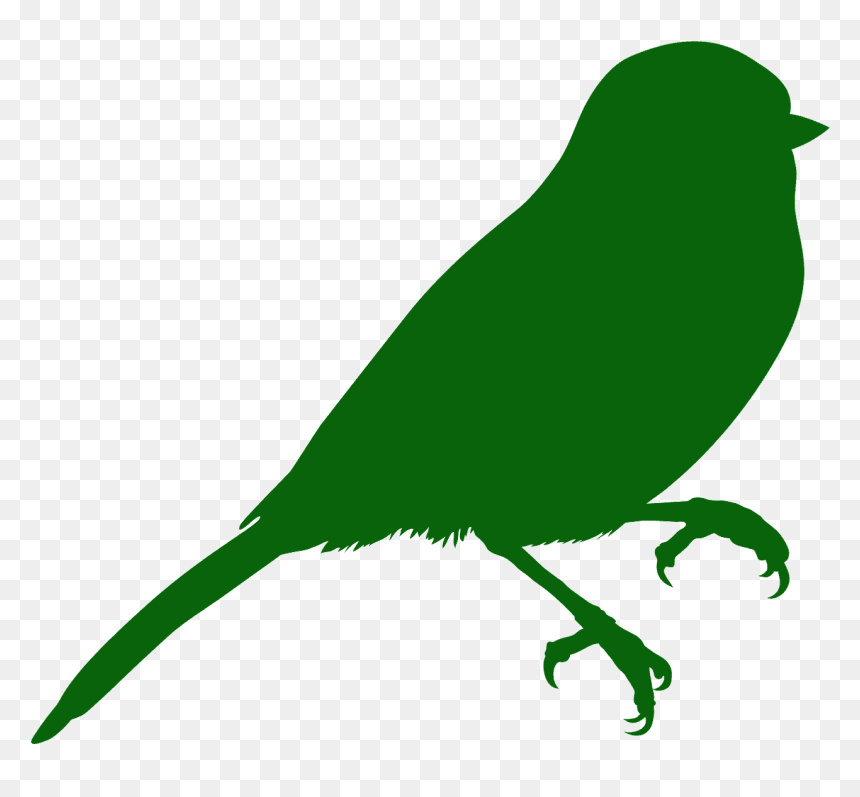 Purple Bird Silhouette, HD Png Download - chickadee png
