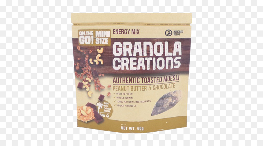 Granola Creations Dark Chocolate & Banana, HD Png Download - granola png