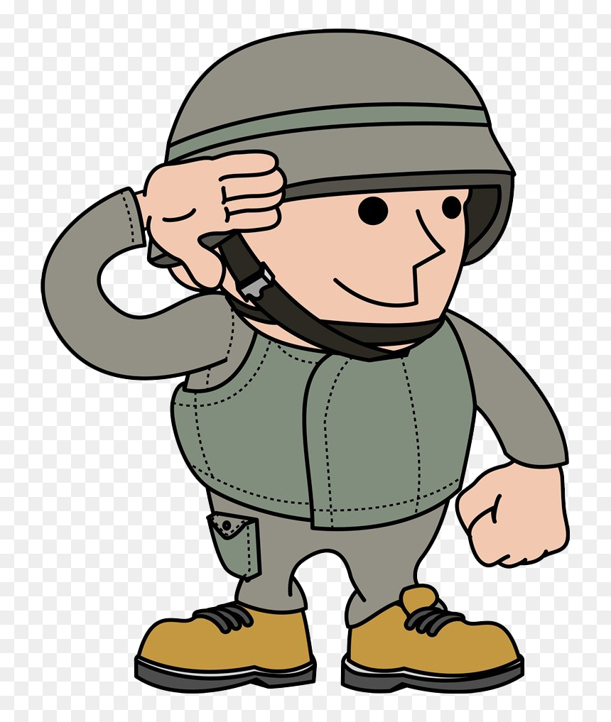 Salute Royalty Free Military Clip Art The - Mines Safety Slogans In Telugu, HD Png Download - fallen soldier png