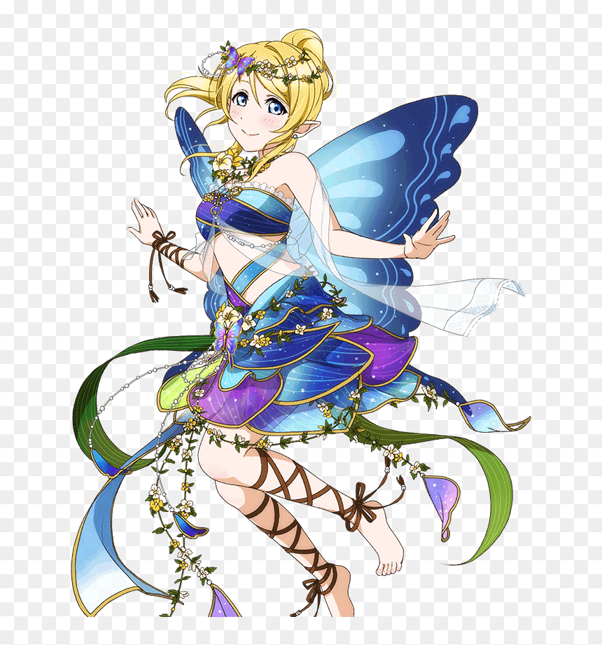 Love Live Eli Fairy Cosplay, HD Png Download - eli ayase png