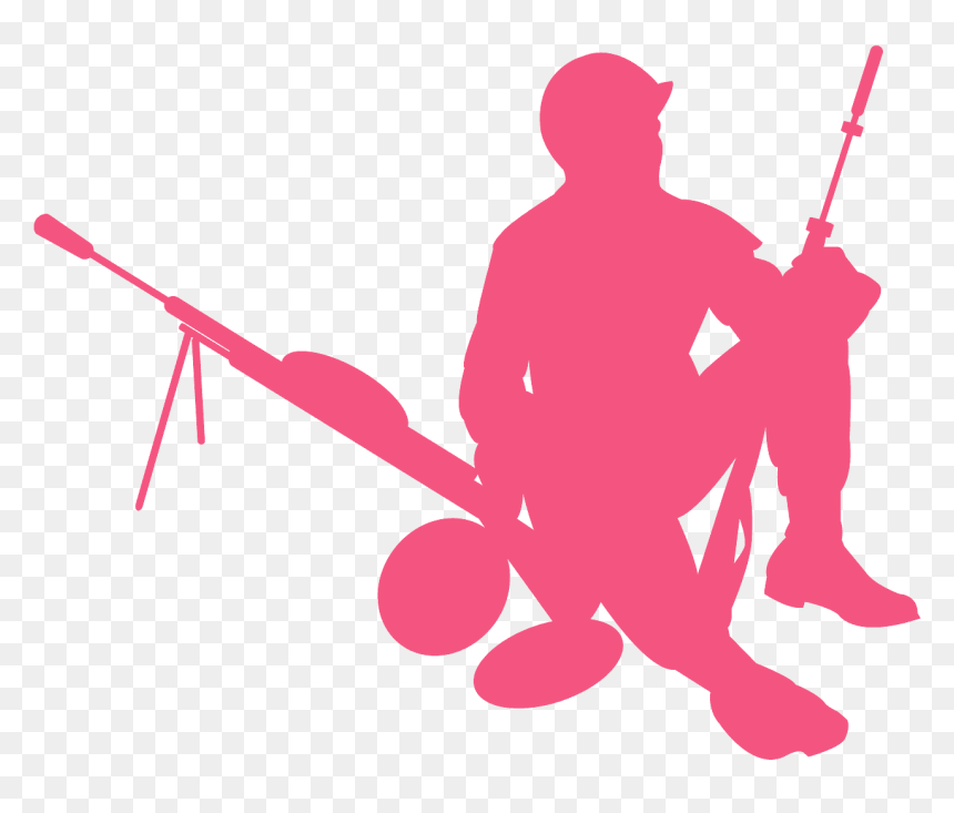 Us Soldier Silhouette, HD Png Download - us soldier png