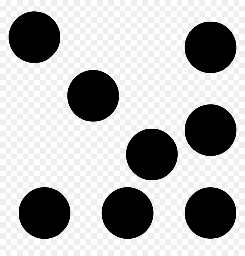 Dotted Down Right - Circle, HD Png Download - dotted pattern png