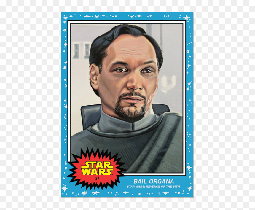 Star Wars 9 Topps, HD Png Download - leia organa png