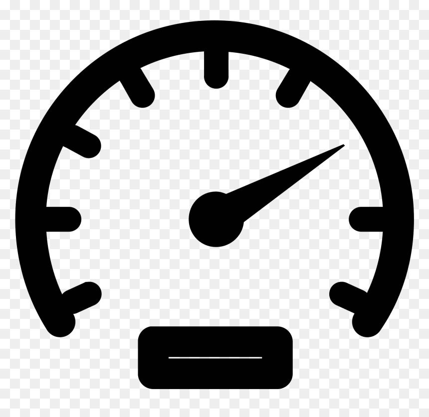 A Line Shaped A Bit Like A Horse Shoe - Speedometer Icon Png, Transparent Png - shoe icon png
