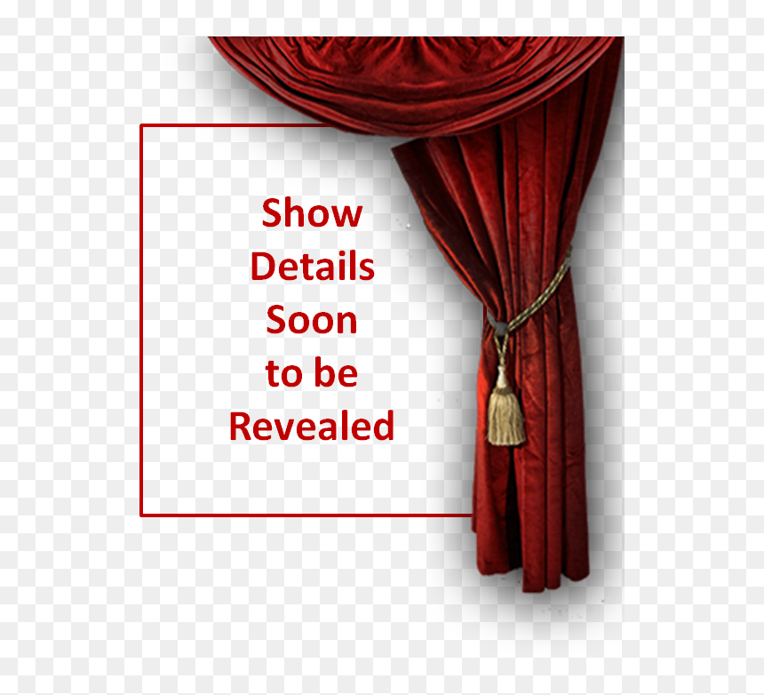 Transparent Theatre Curtain Png - Red Curtain, Png Download - theatre curtain png