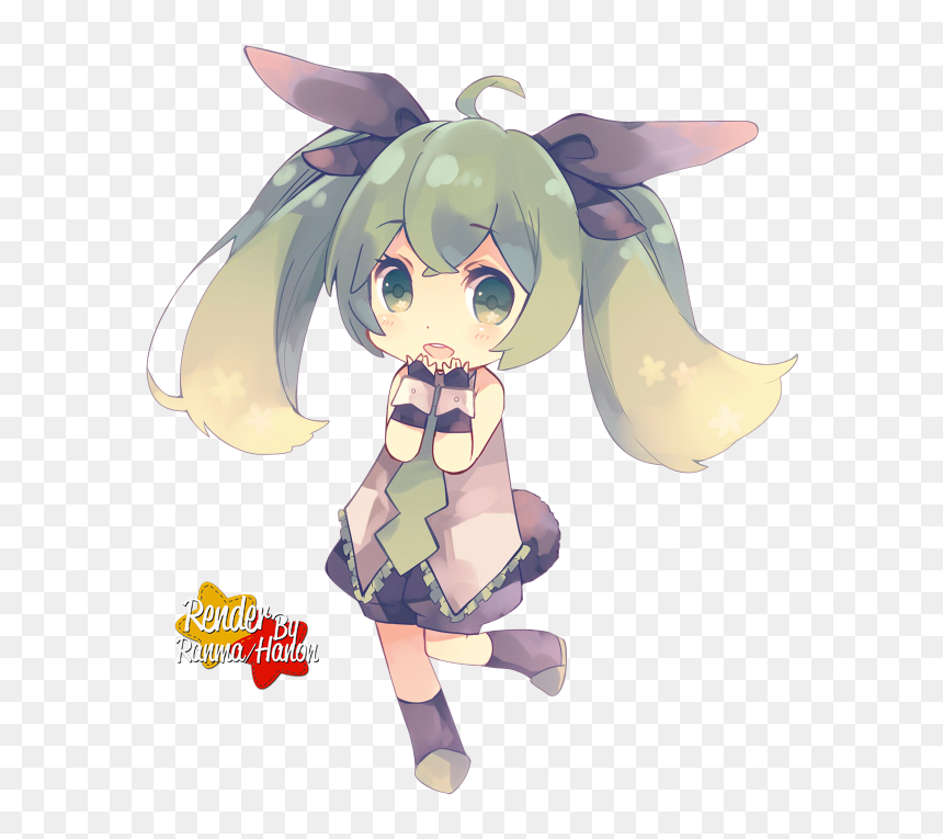 Cartoon, HD Png Download - hatsune miku chibi png