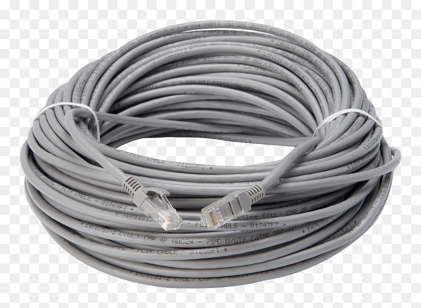 Cables For Lorex Hd - Category 5 Cable, HD Png Download - extension cord png