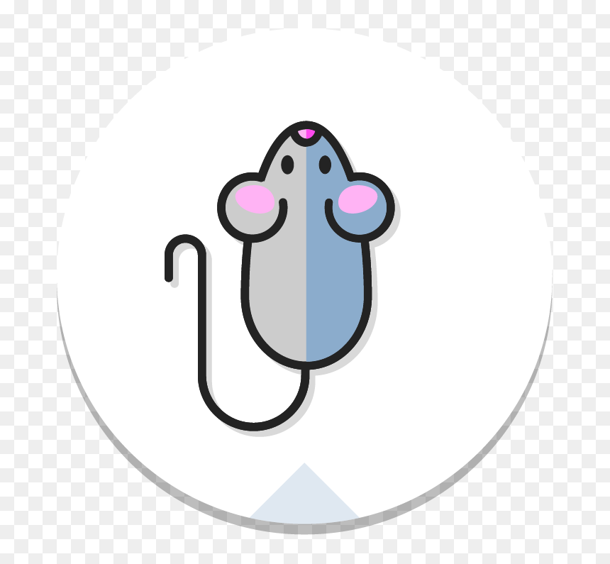 Circle-rodent, HD Png Download - rodent png