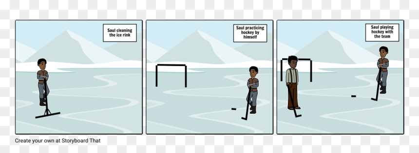 Cartoon, HD Png Download - hockey rink png