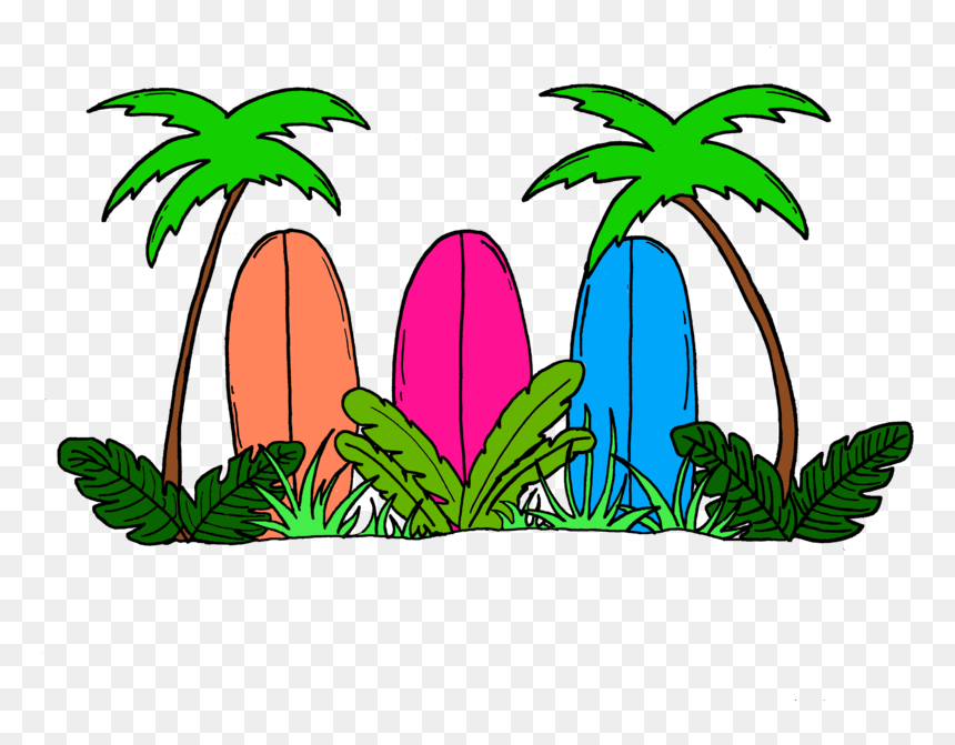 Tropical Print - Portable Network Graphics, HD Png Download - tropical beach png