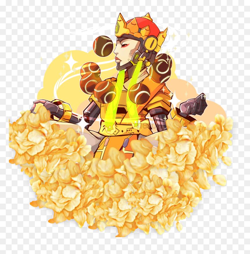 Zenyatta Png -zenyatta Fanart , Png Download - Overwatch Zenyatta Sanzang Fanart, Transparent Png - mingyu png