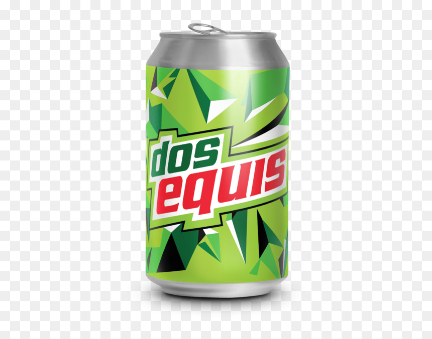 Dosequiscanwrapmtndew - Caffeinated Drink, HD Png Download - equis png